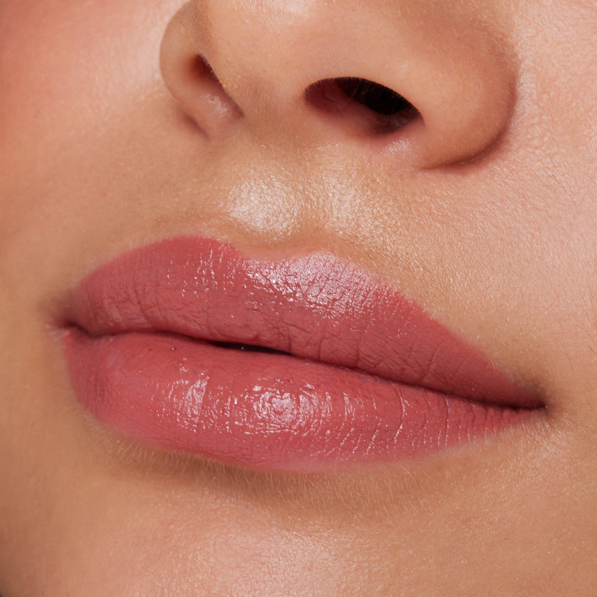 caring SHINE vegan collagen lipstick