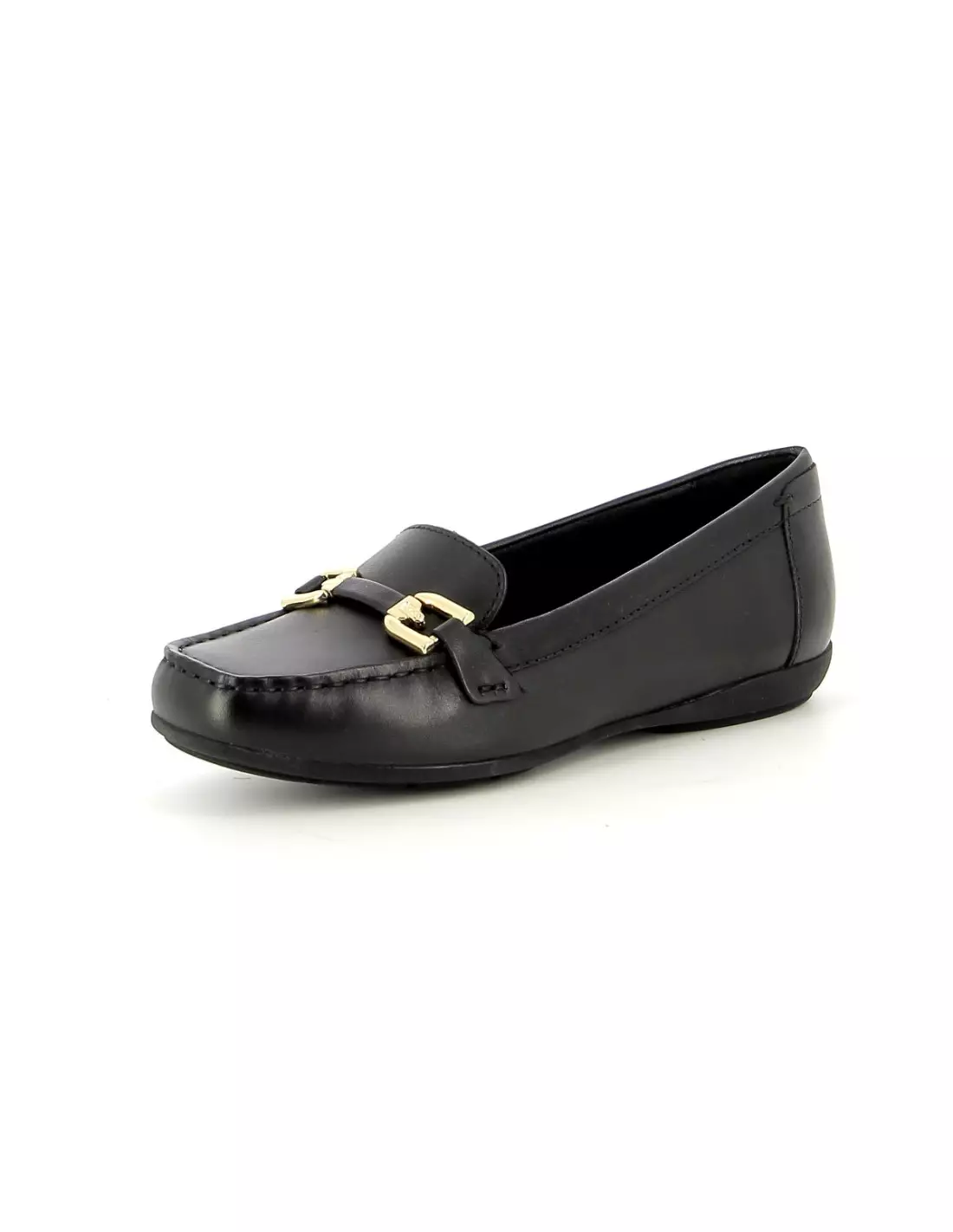 GEOX ANNYTHA - Mocassins & bateaux Black