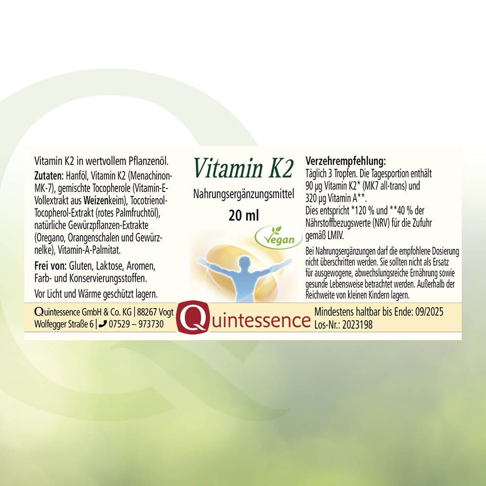 Vitamin K2 von Quintessence
