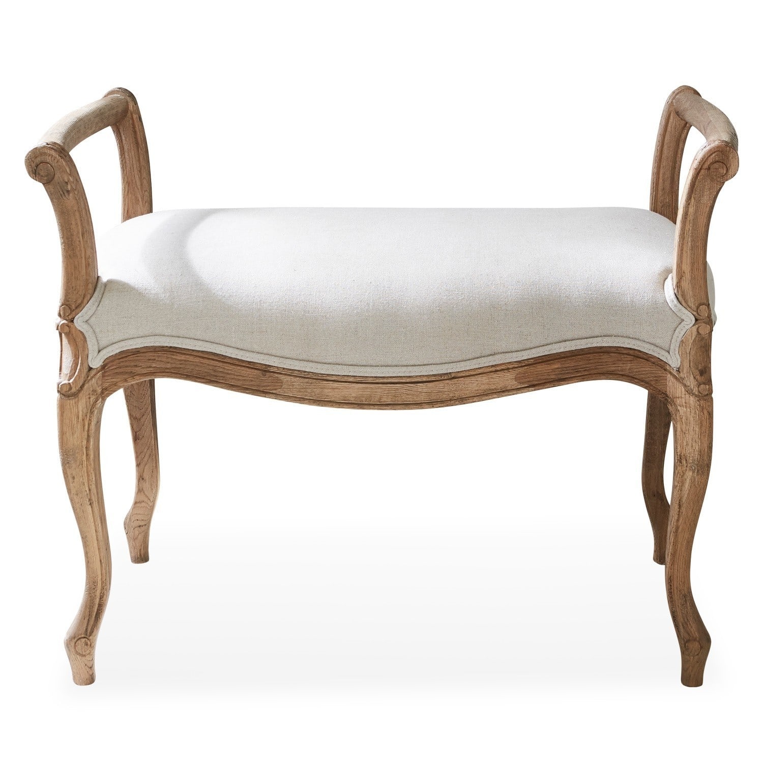 Bank Pierremont creme/antikbraun