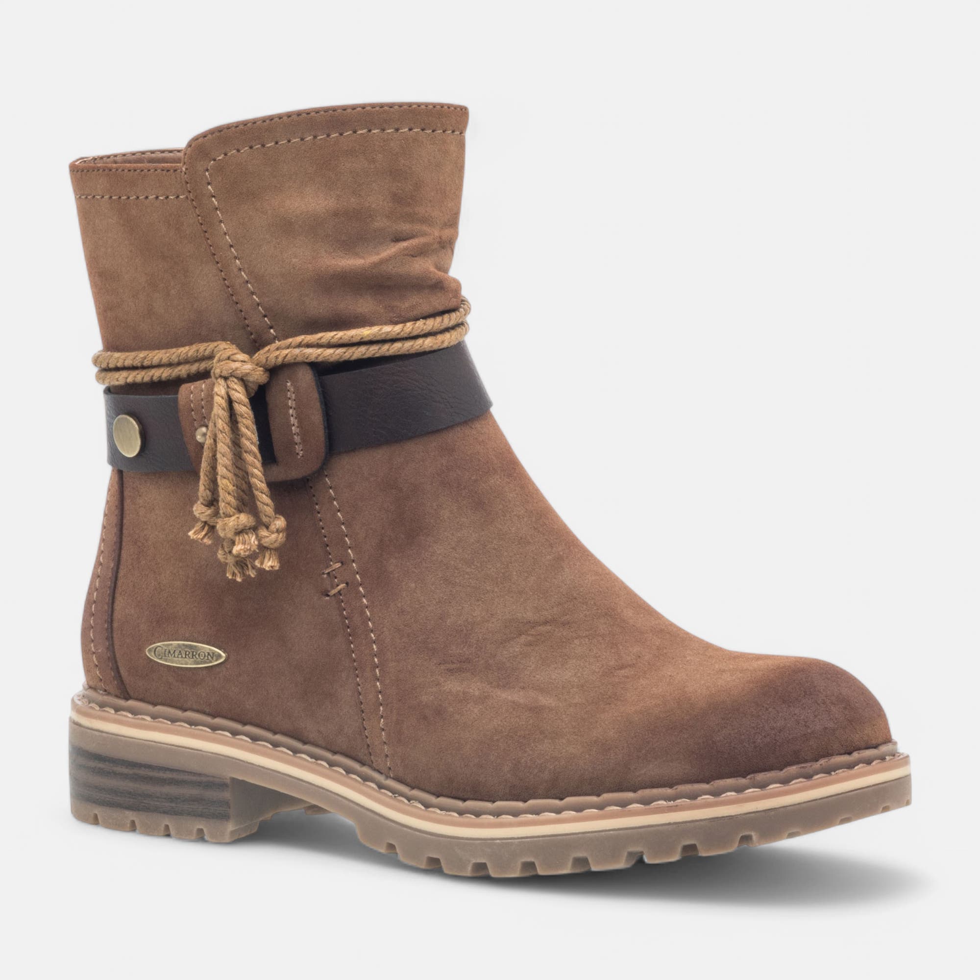 Boots Femme camel