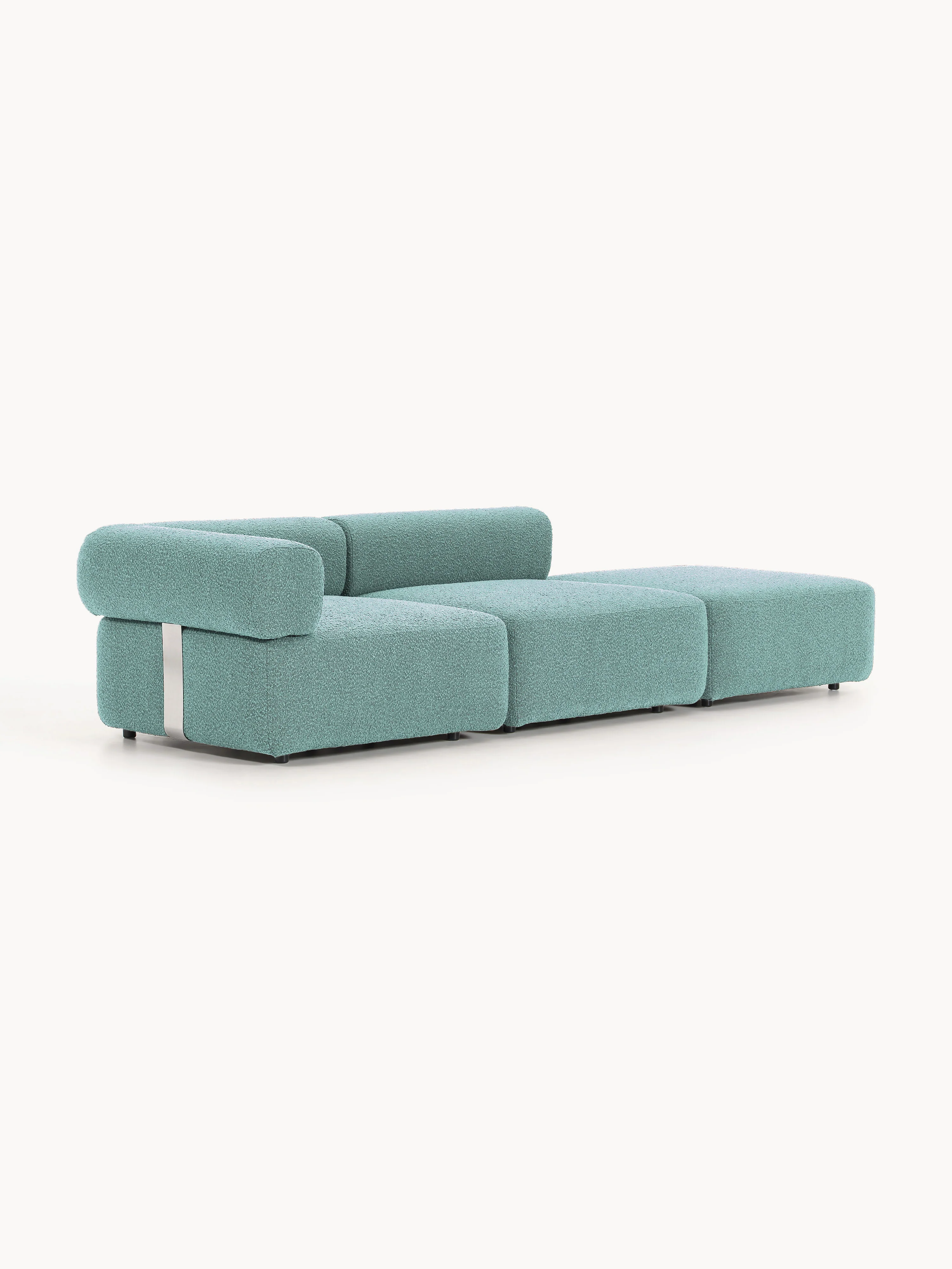 Modulaire bouclé poef Anton