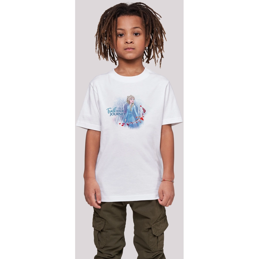 F4NT4STIC T-Shirt  Frozen 2 Trust Your Journey weiß