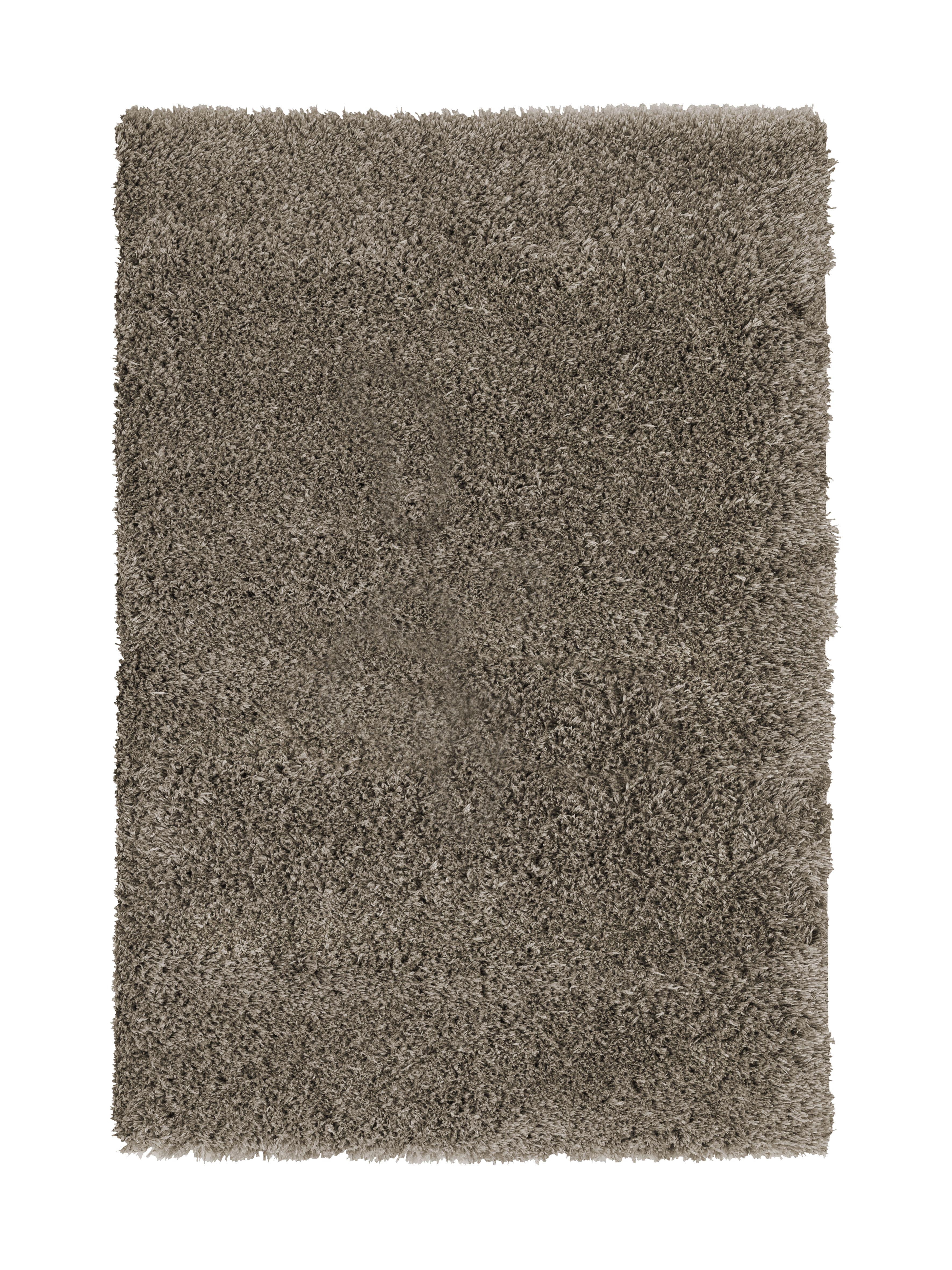 TAPIS UNI TAUPE D.100X150CM