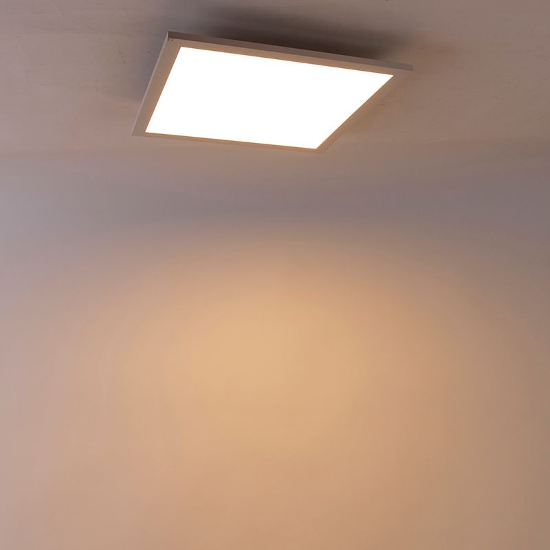 Modern LED paneel wit 40 cm incl. LED 4-staps dimbaar - Liv