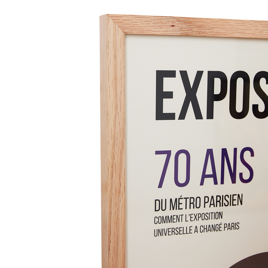 Schilderij Parisian metro