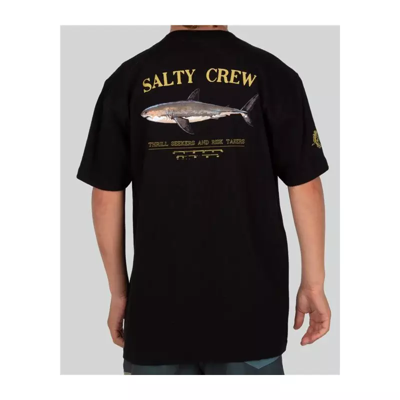 Tee shirt junior SALTY CREW Bruce Boys S/S Tee Black
