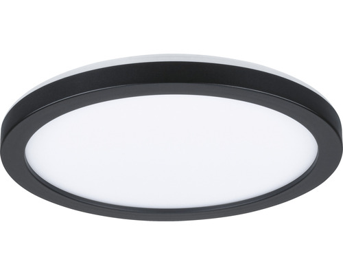 LED paneel 12,5W 850 lm 3000 K Ø 19 cm zwart + achtergrondverlichting