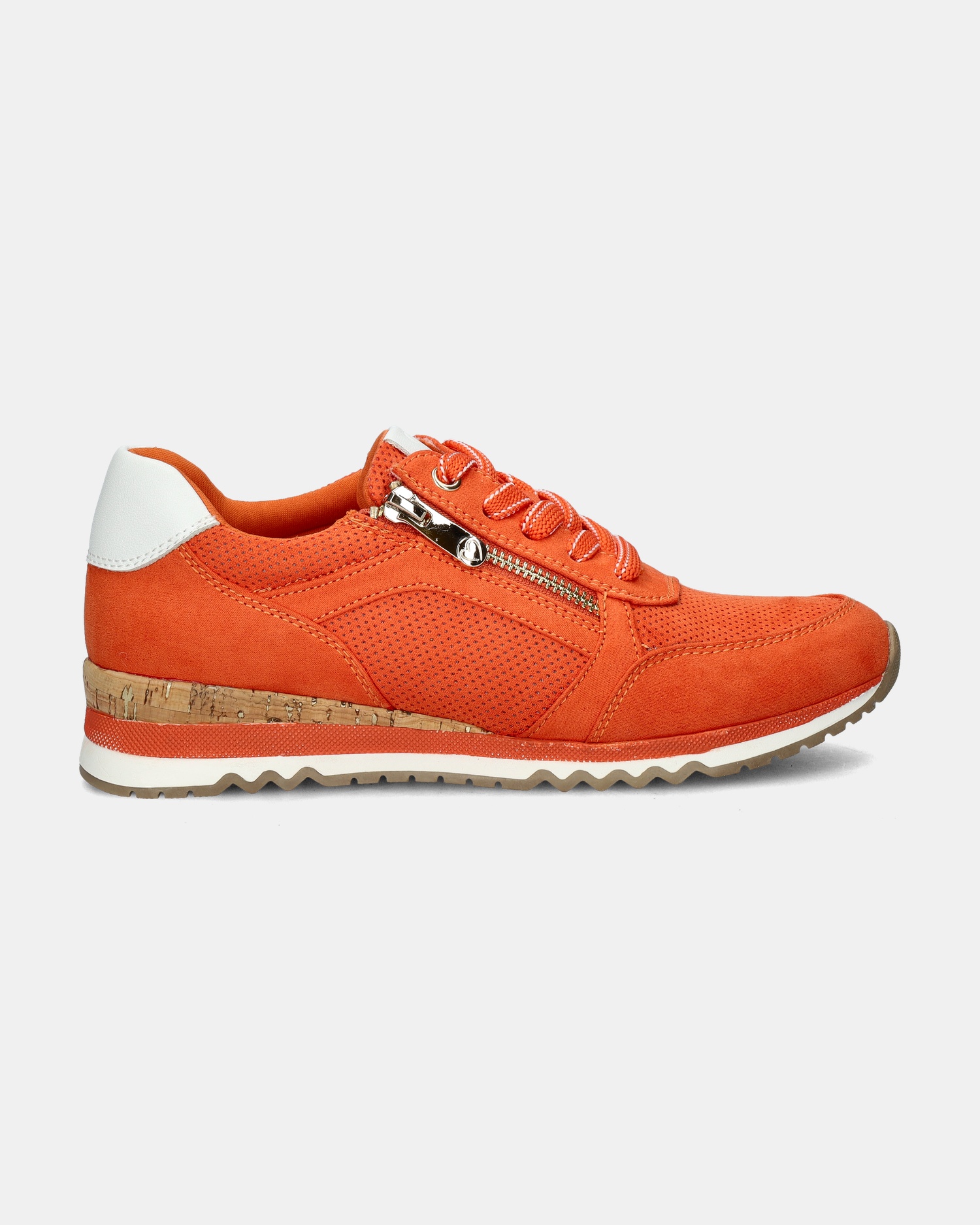 Marco Tozzi Lage sneakers  - oranje
