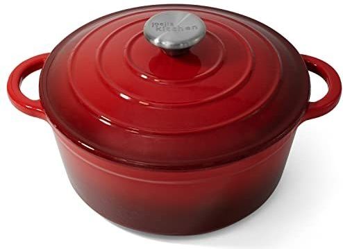 All Around - Gietijzeren Braadpan - Rood - 2,7L