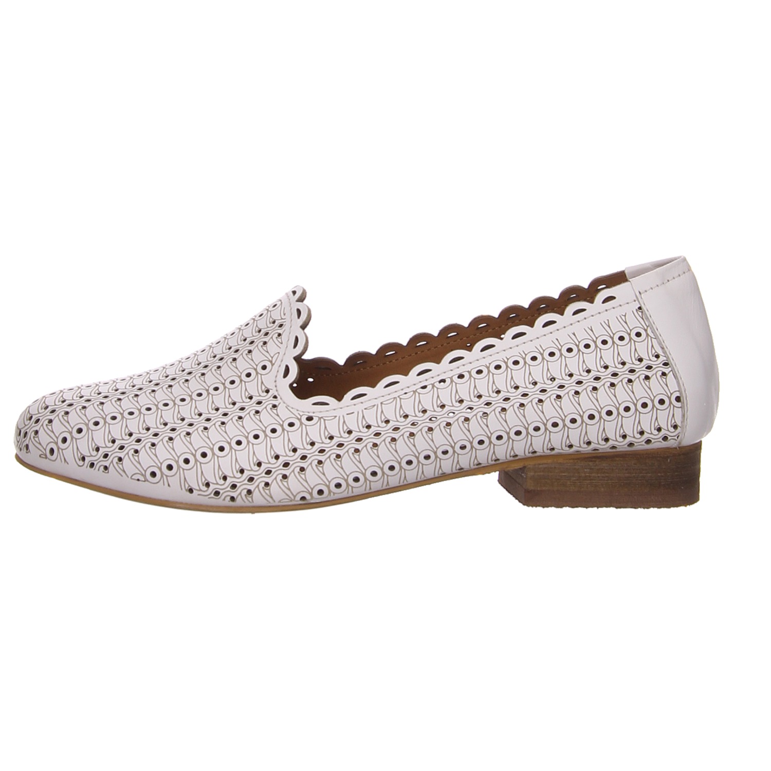 elbandi Slipper weiß weiss/weiss kombi