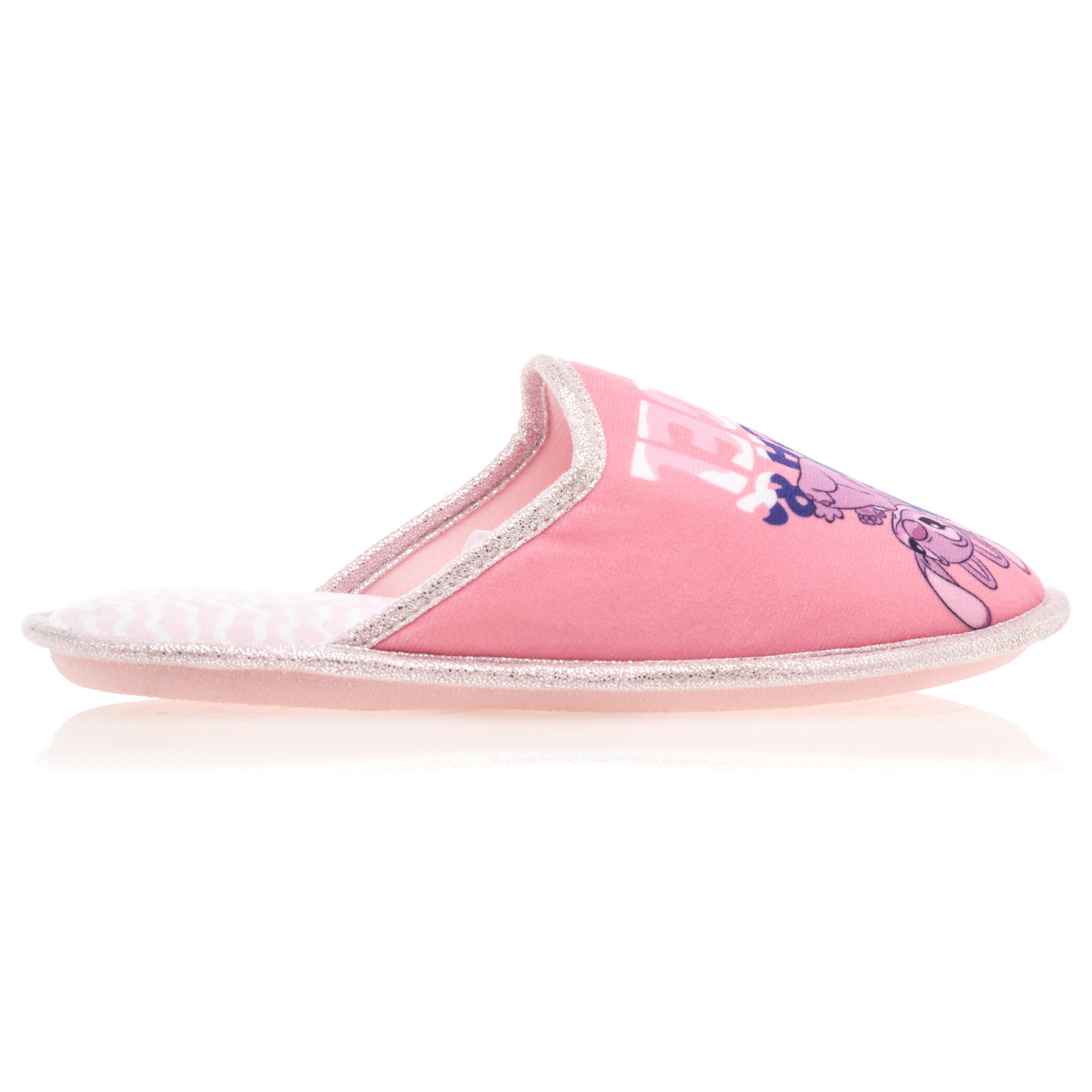 Pantoufles mules Fille rose