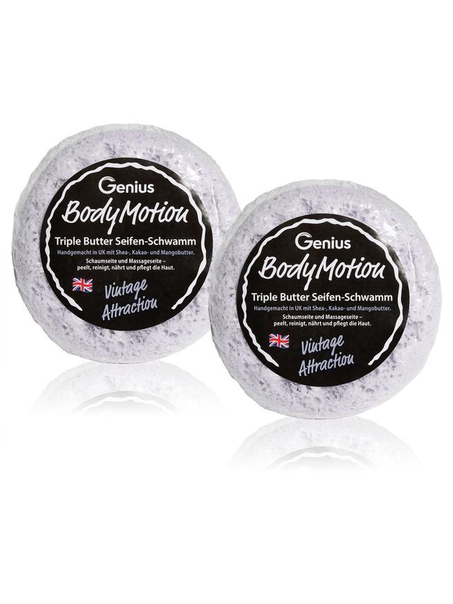 BeautyTrends BodyMotion Seifen-Schwamm 3–in–1, 2er-Set