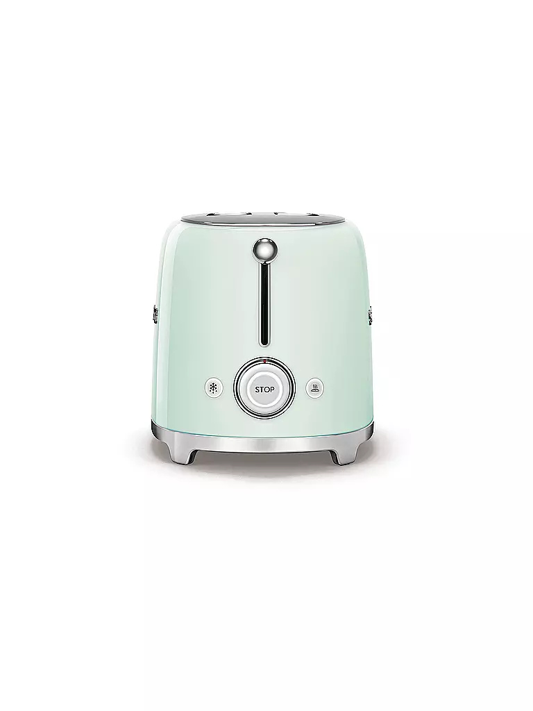 SMEG 2 Schlitz Toaster 50‘s Retro Style Pastellgrün TSF01PGEU hellgrün