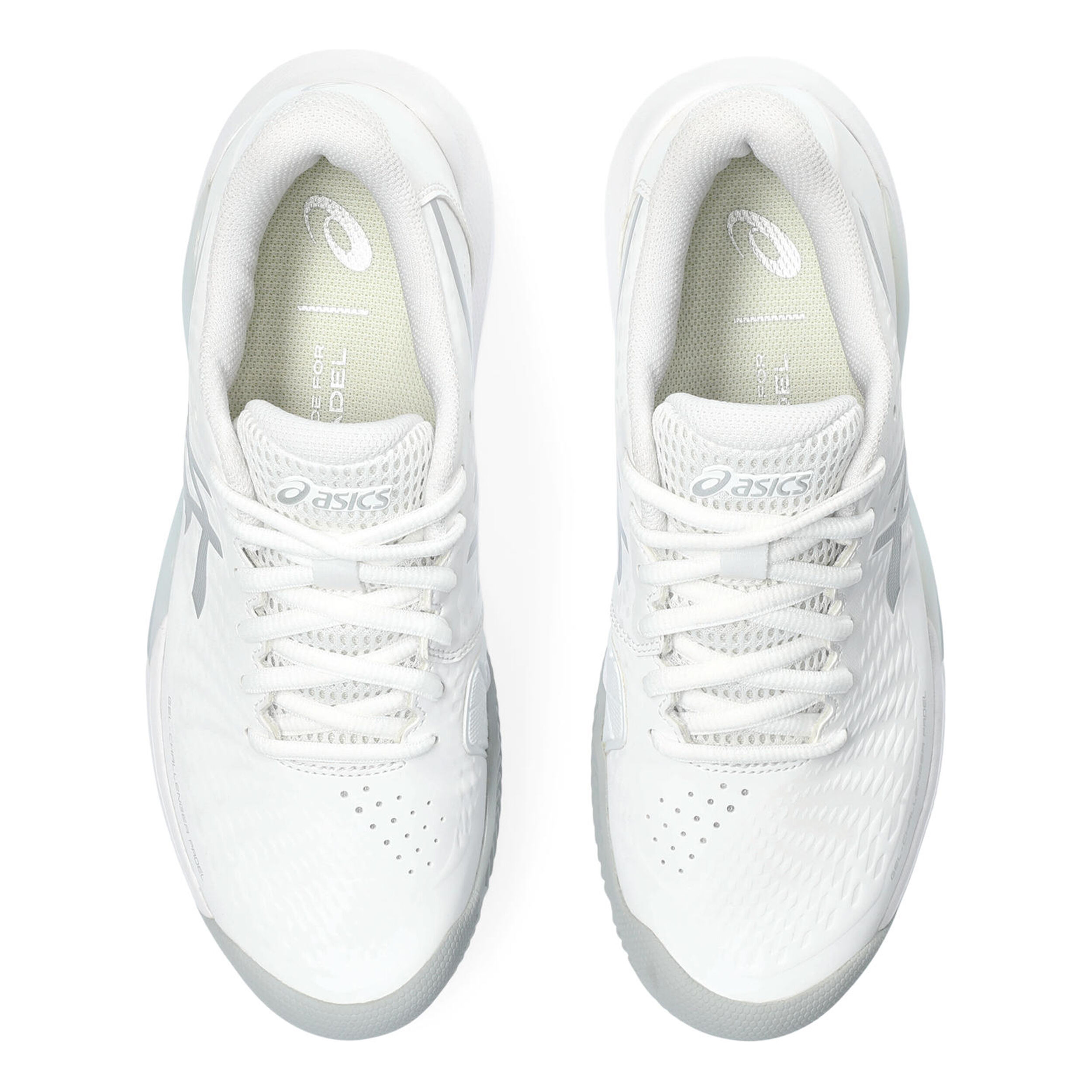 ASICS Gel-Challenger 14 Chaussures Padel Femmes - Blanc , Argent