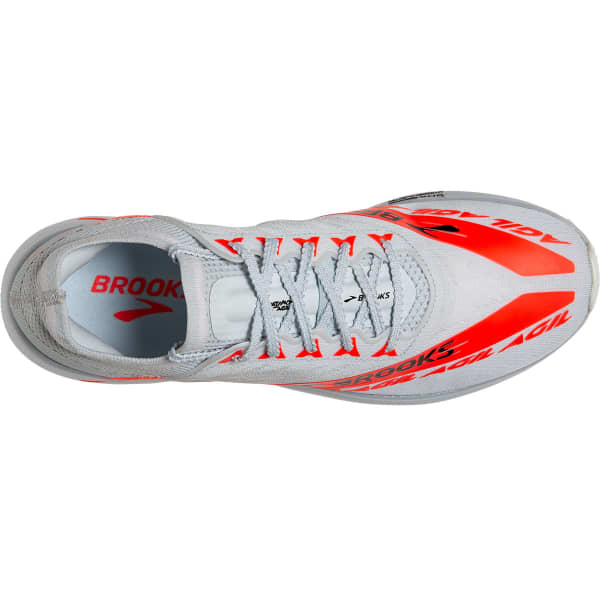Chaussure trail BROOKS CATAMOUNT AGIL ILLUSION BLUE/CORAL/ORANGE