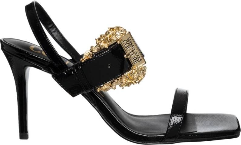 Versace Jeans Couture Hoge hakken Versace Couture Dames Pump Zwart 76VA3S71-ZS539 89 in zwart