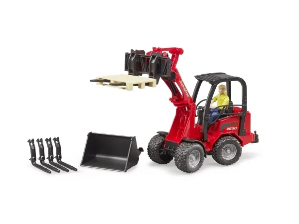 Bruder Schäffer Compact loader 2630 with figure and accessories toy