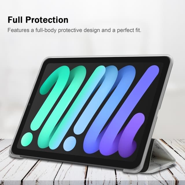 iPad MINI 6 (8.3 tomme) Pungetui Cover Case (Hvid)