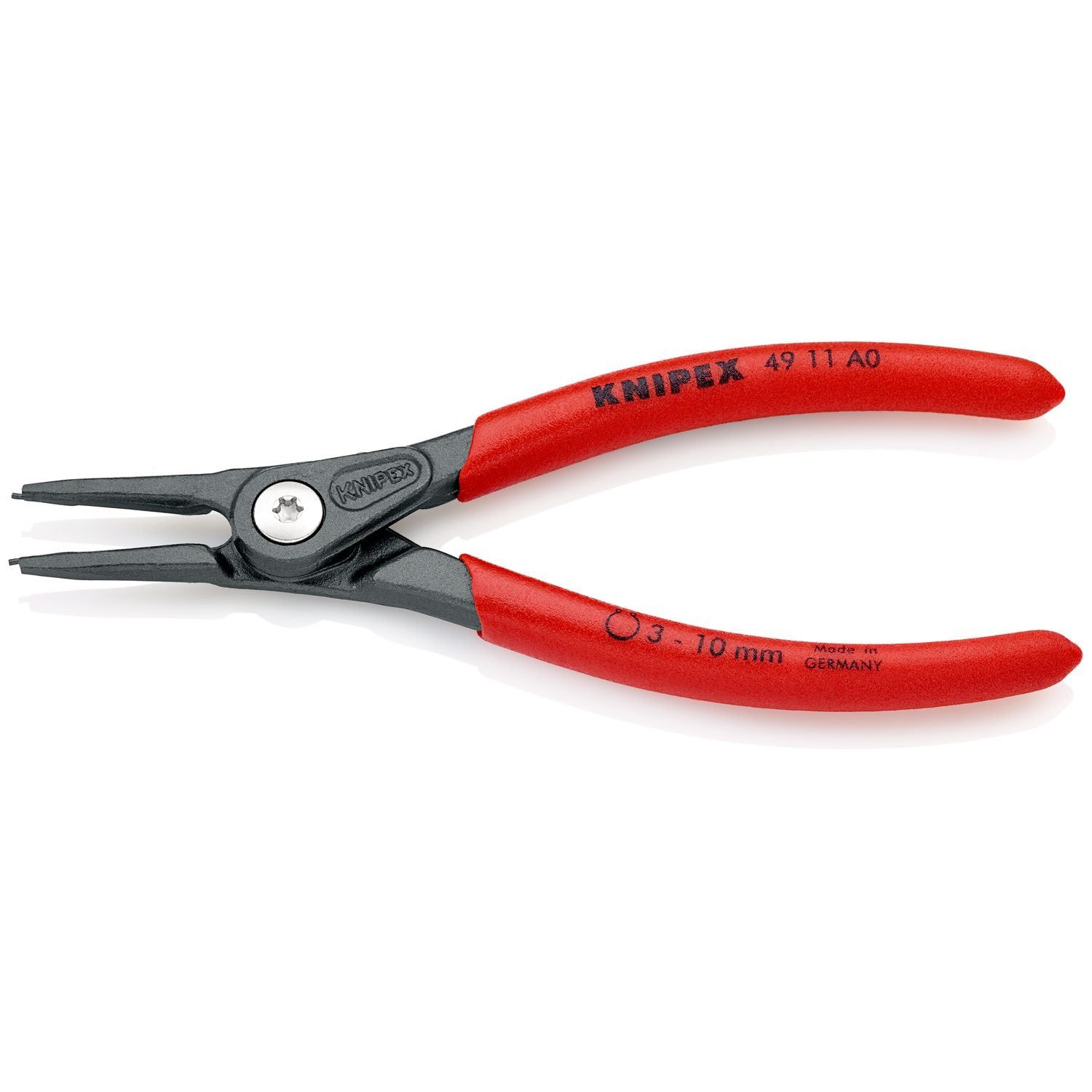 Knipex 49 11 A0 Borgveertang Buitenring Recht 3-10mm