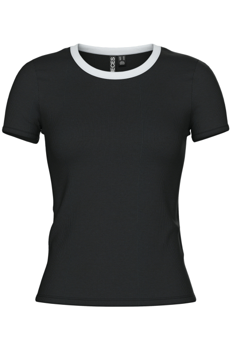 Pieces zwarte dames t-shirt