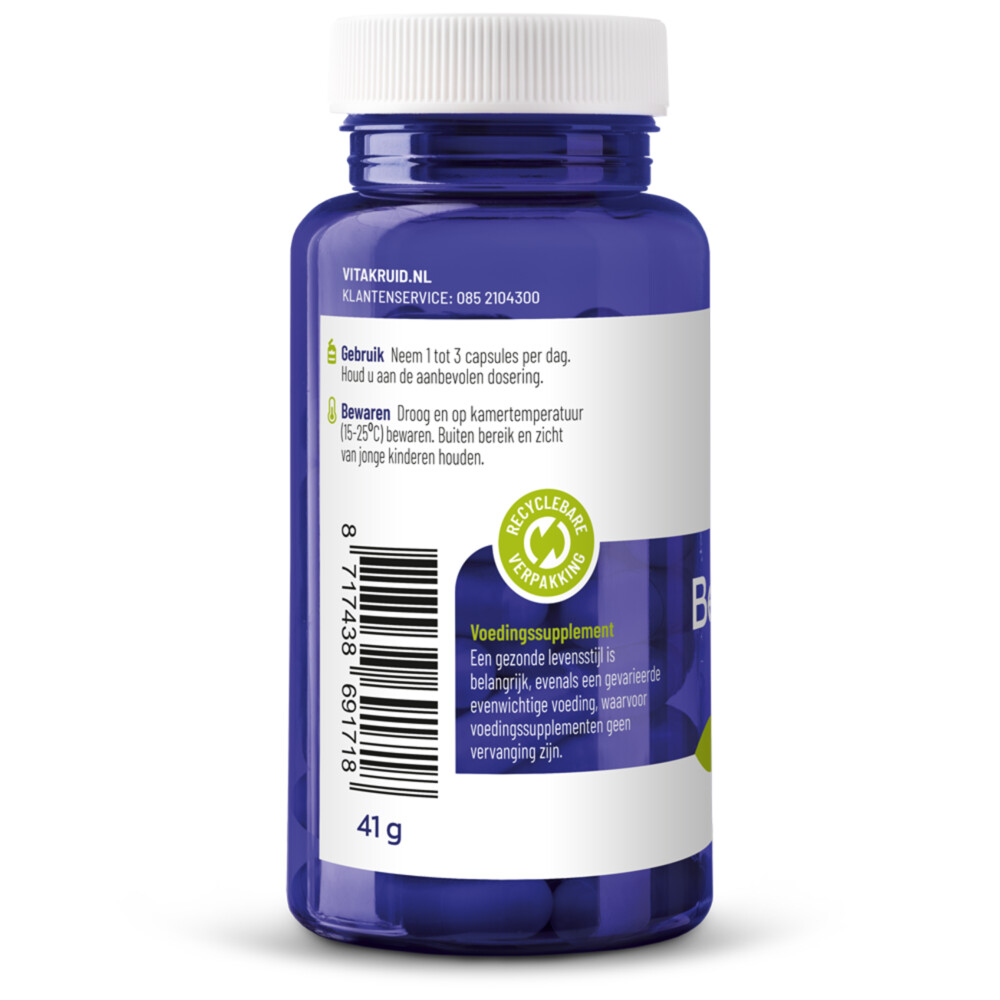 2x Vitakruid Berberine 500 Rebersa60 vegacapsules