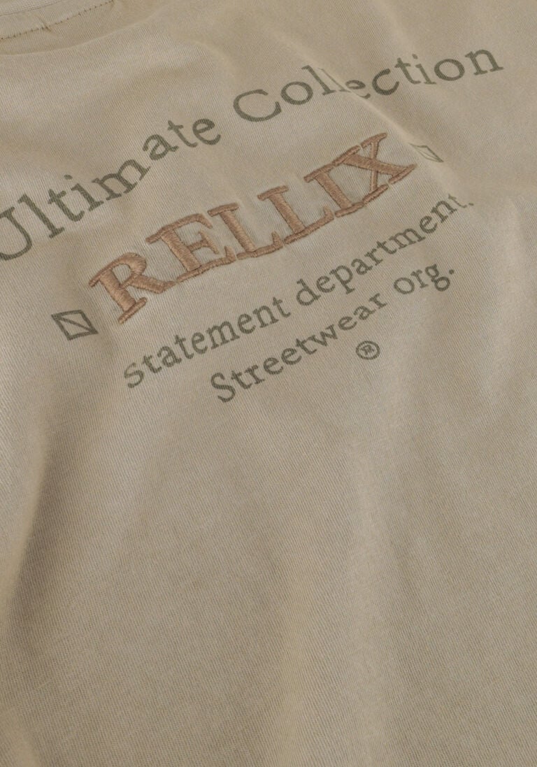 RELLIX grijze rellix t-shirt bio cotton oversized t-shirt rllx pack