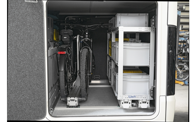 Weih-tec  Load Move R2 Heckgaragen-Regalsystem