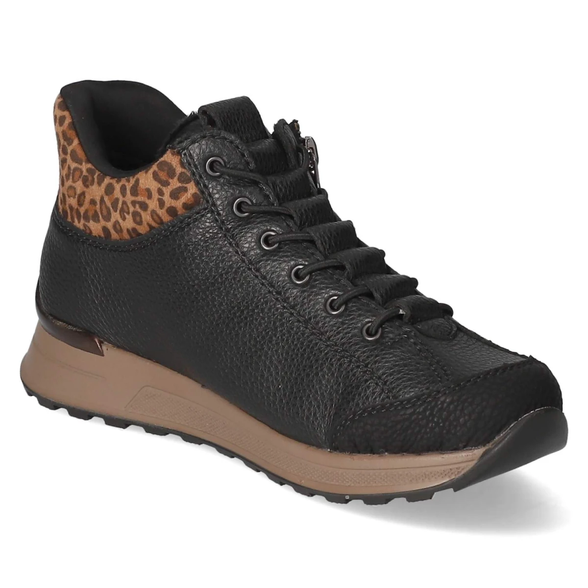 RiekerSchnürschuhe - schwarz