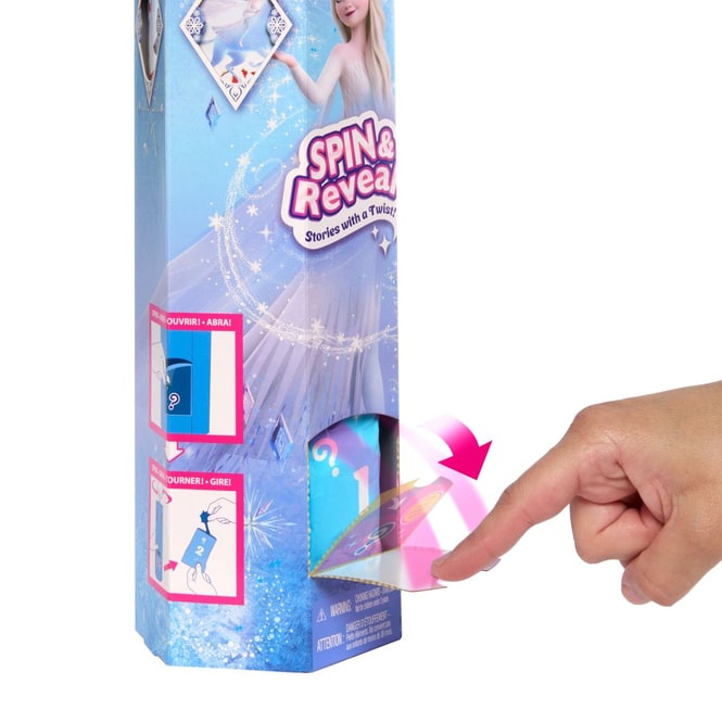 Die Eiskönigin - Spin & Reveal - Elsa Puppe