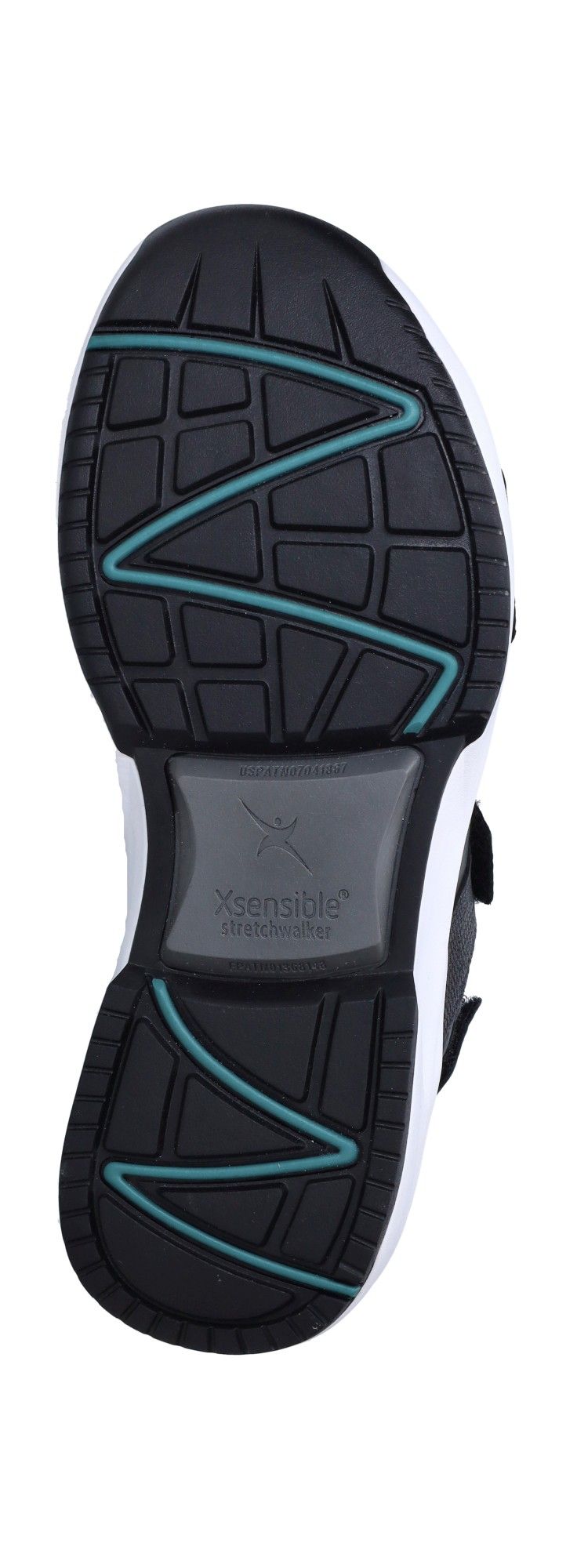 Xsensible Aruba Stretchwalker Sandalen Zwart Dames