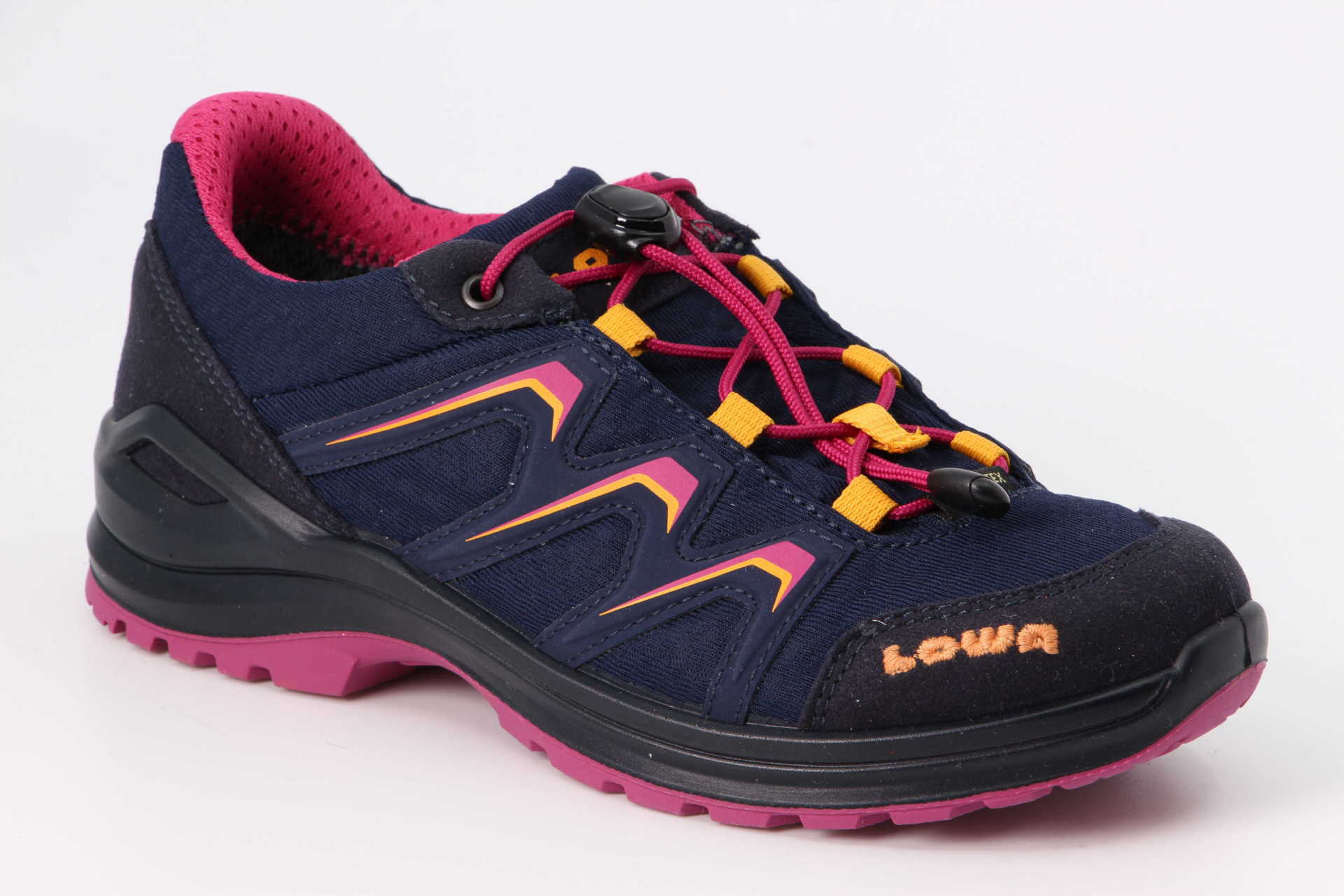 Lowa Maddox GTX Lo Junior navy / fuchsia