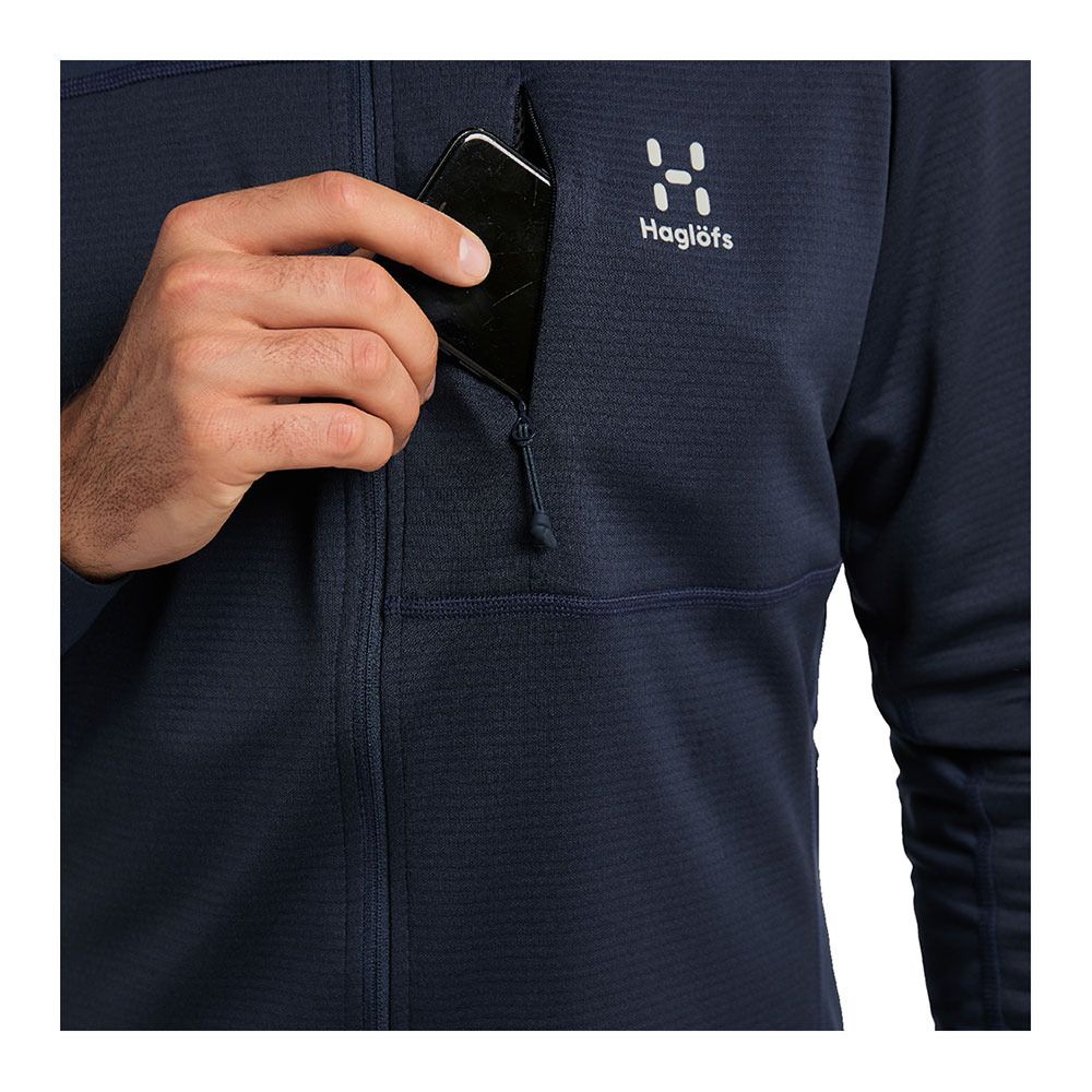 Haglöfs L.I.M MID MULTI - Polaire Homme tarn blue