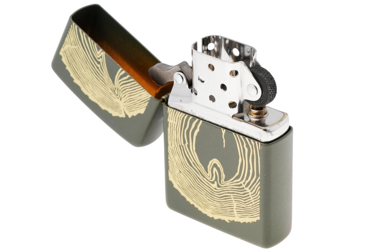 Zippo Wood Ring Design Matte 48959-000002, aansteker