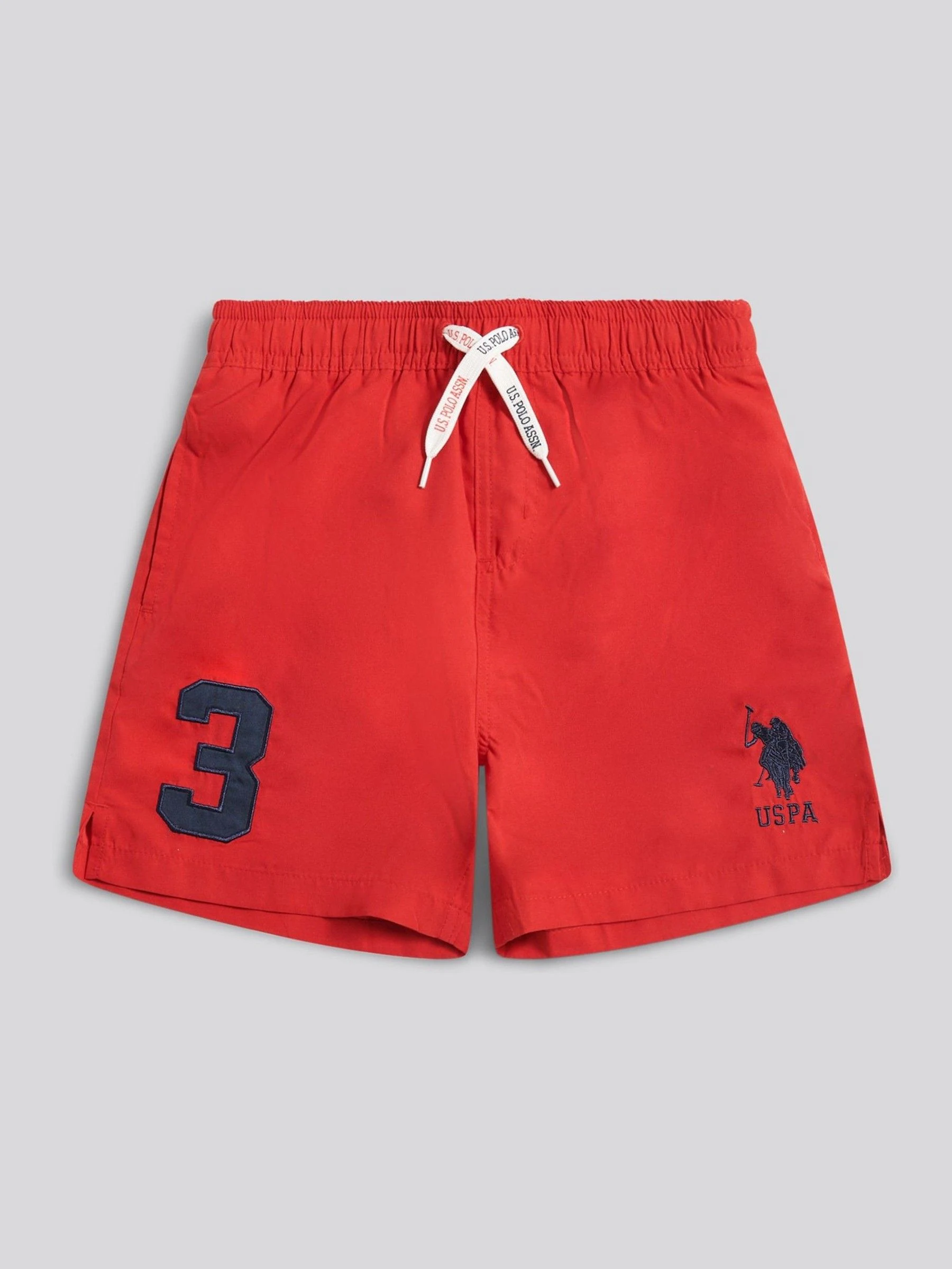 Rood - U.S. Polo Assn. Player 3 zwemshorts