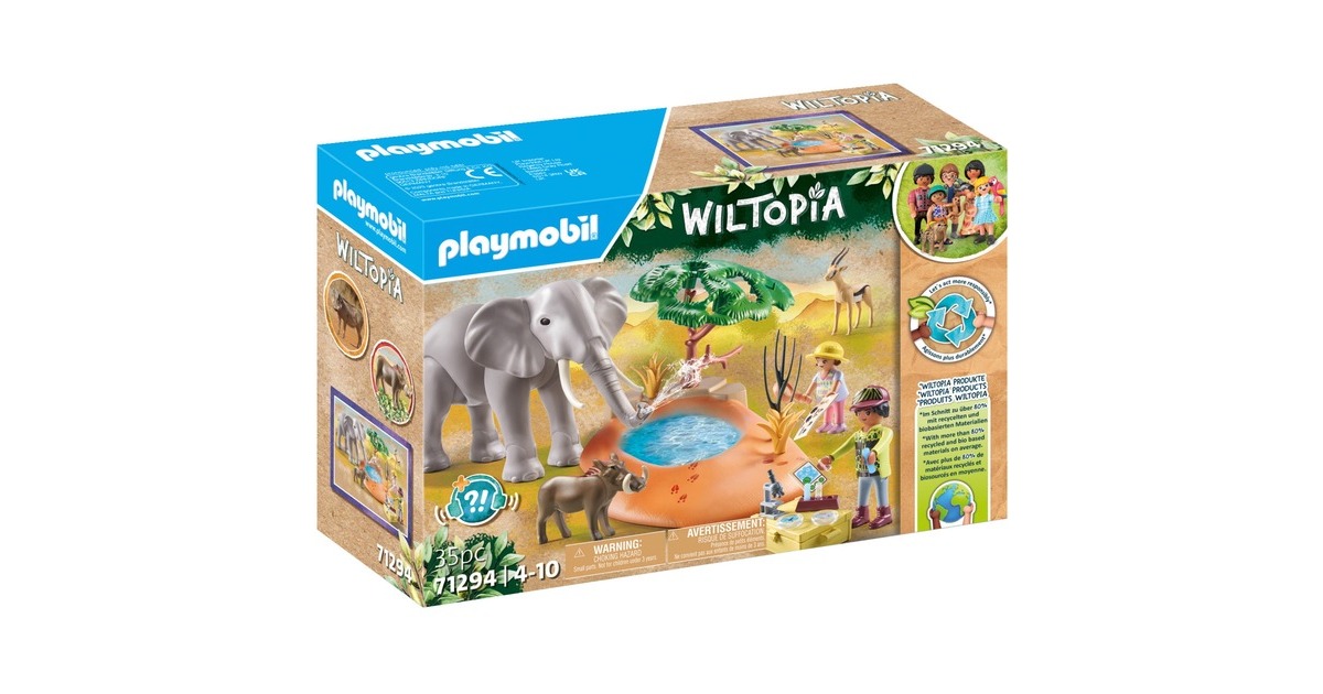 PLAYMOBILWiltopia - Een reis naar de waterpoel Constructiespeelgoed