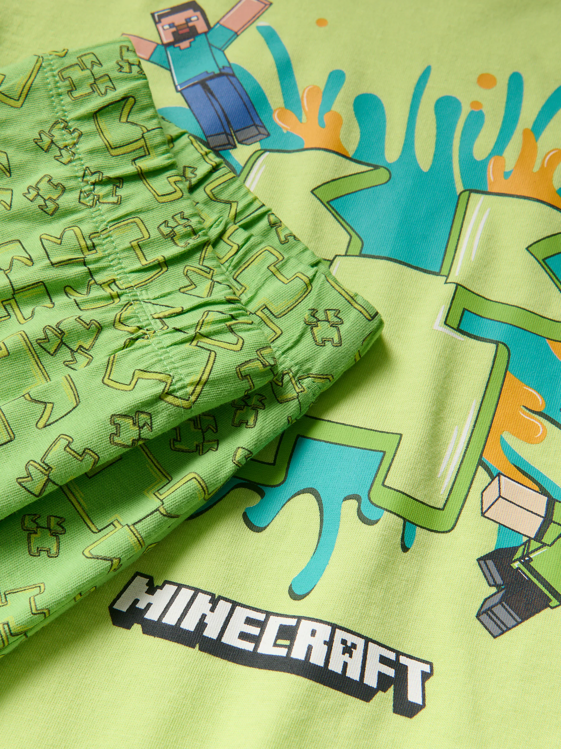Pyjama-Set aus Baumwolle Minecraft