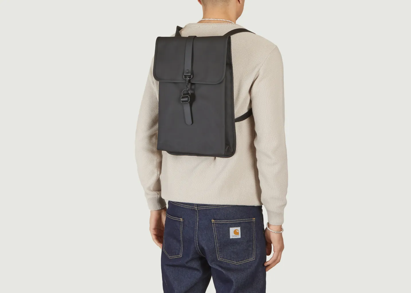 Sac à dos en toile enduite Rucksack Rains