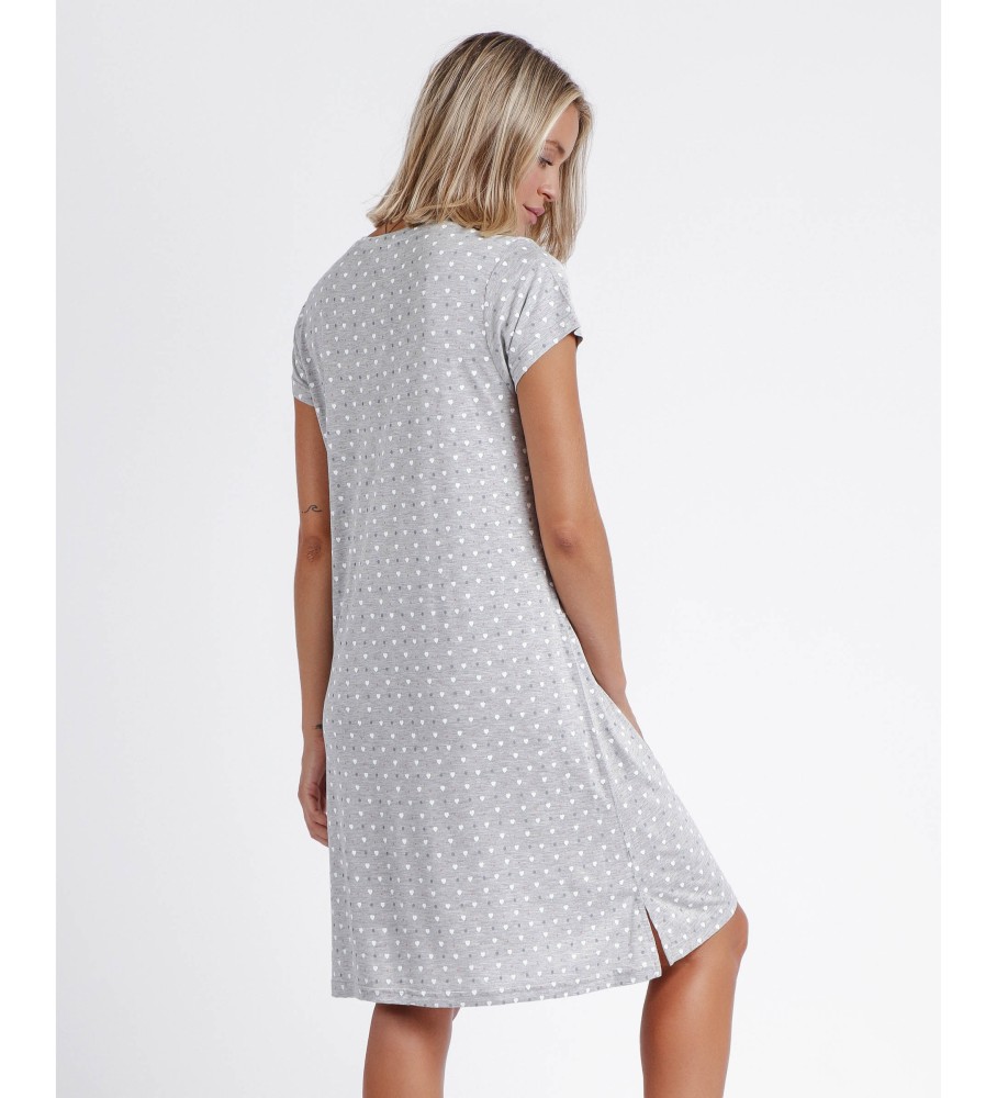 Camisola Admas Classic Love cinza