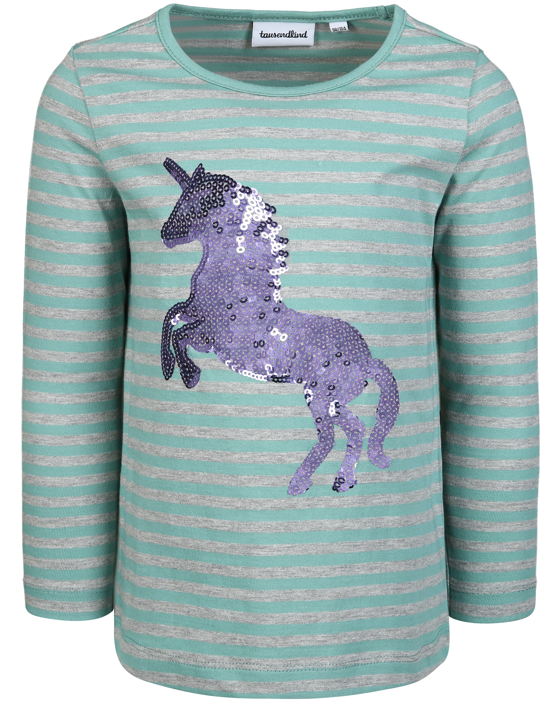 Langarmshirt SEQUINS STAR gestreift