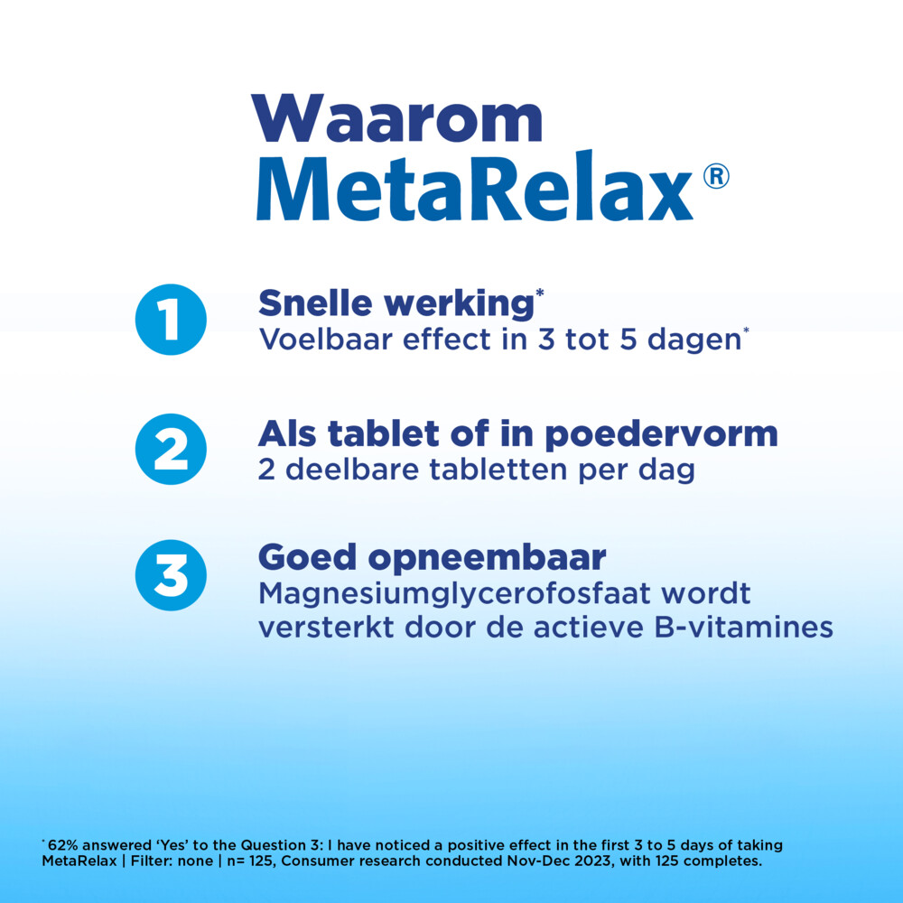 Metagenics MetaRelax Zakjes20 sachets
