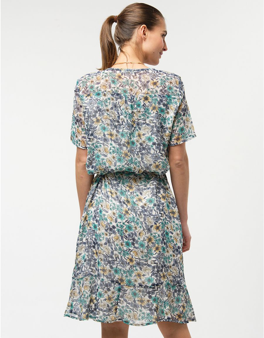 Robe fluide fleurie
