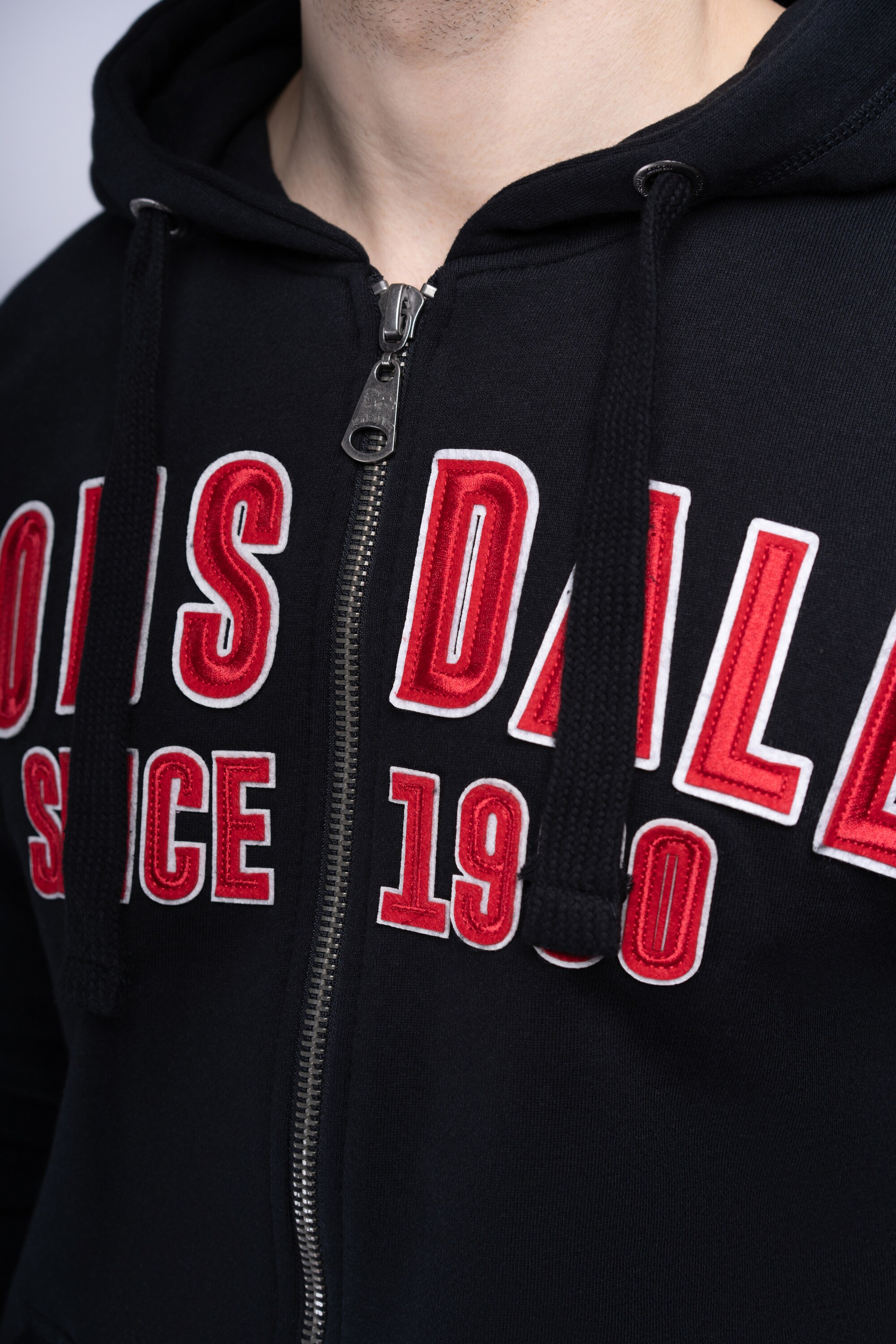 Lonsdale Herren Kapuzensweatjacke mit Reißverschluss normale Passform PAIGNTON