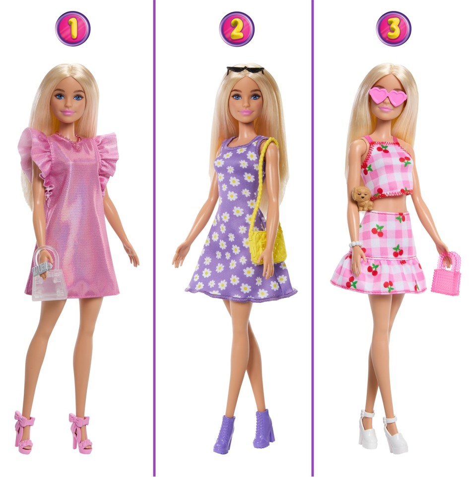 Barbie - Drømme skab 3.0 med dukke
