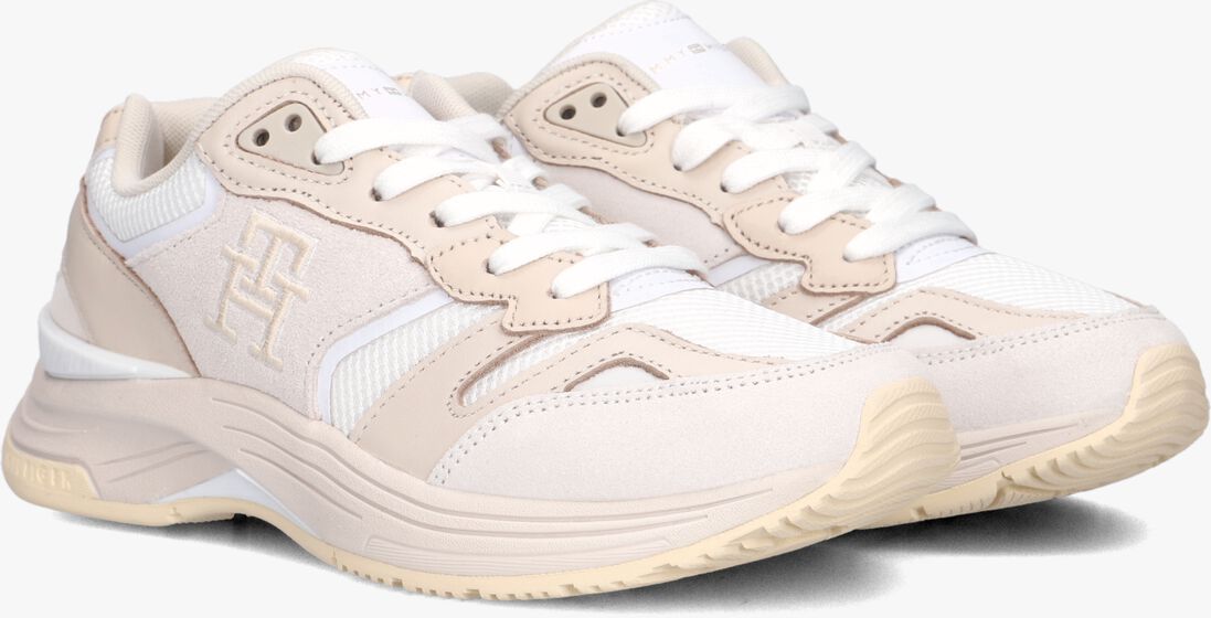 TOMMY HILFIGER witte tommy hilfiger lage sneakers modern prep runner