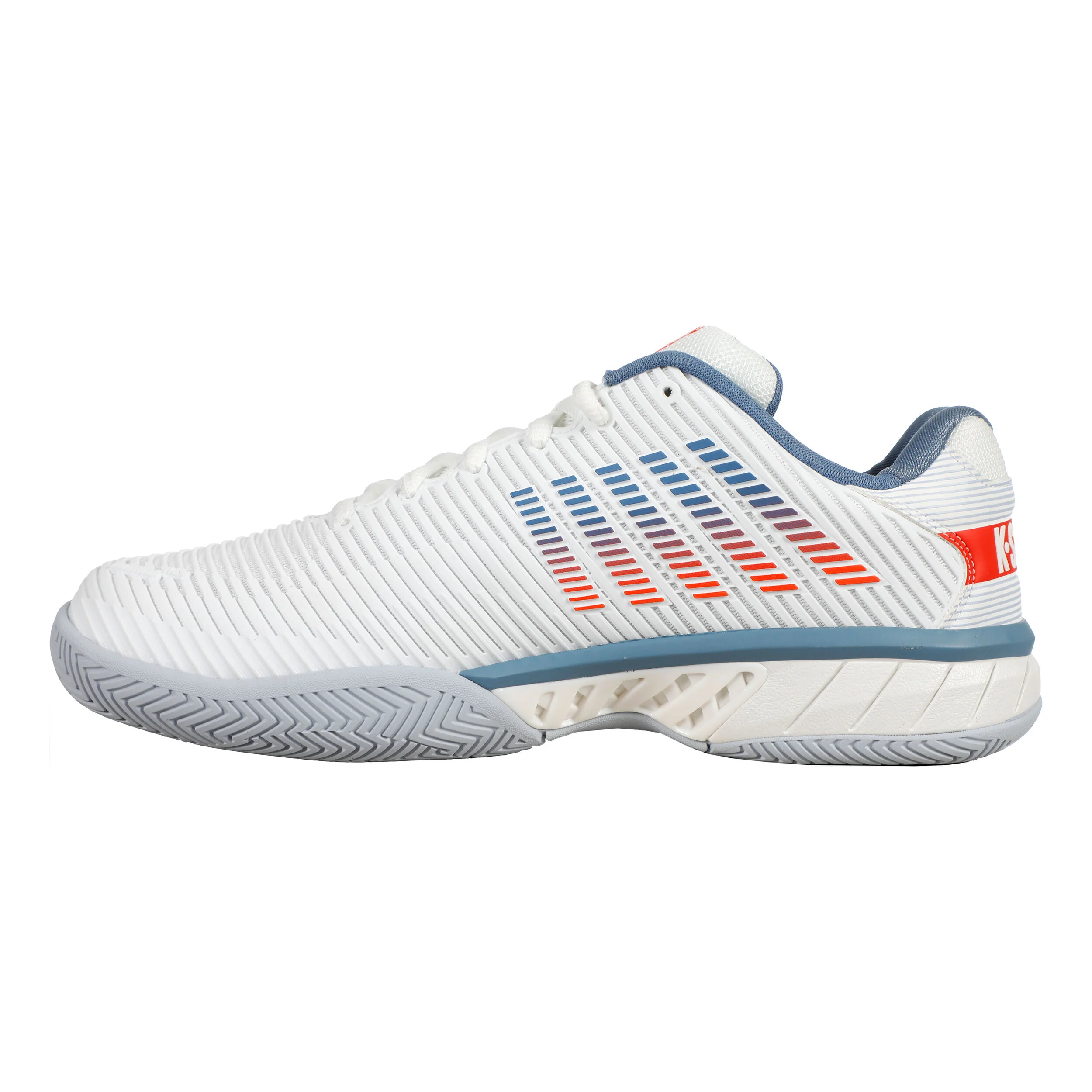 K-Swiss Hypercourt Express 2 Chaussures Toutes Surfaces Hommes - Blanc , Bleu Clair