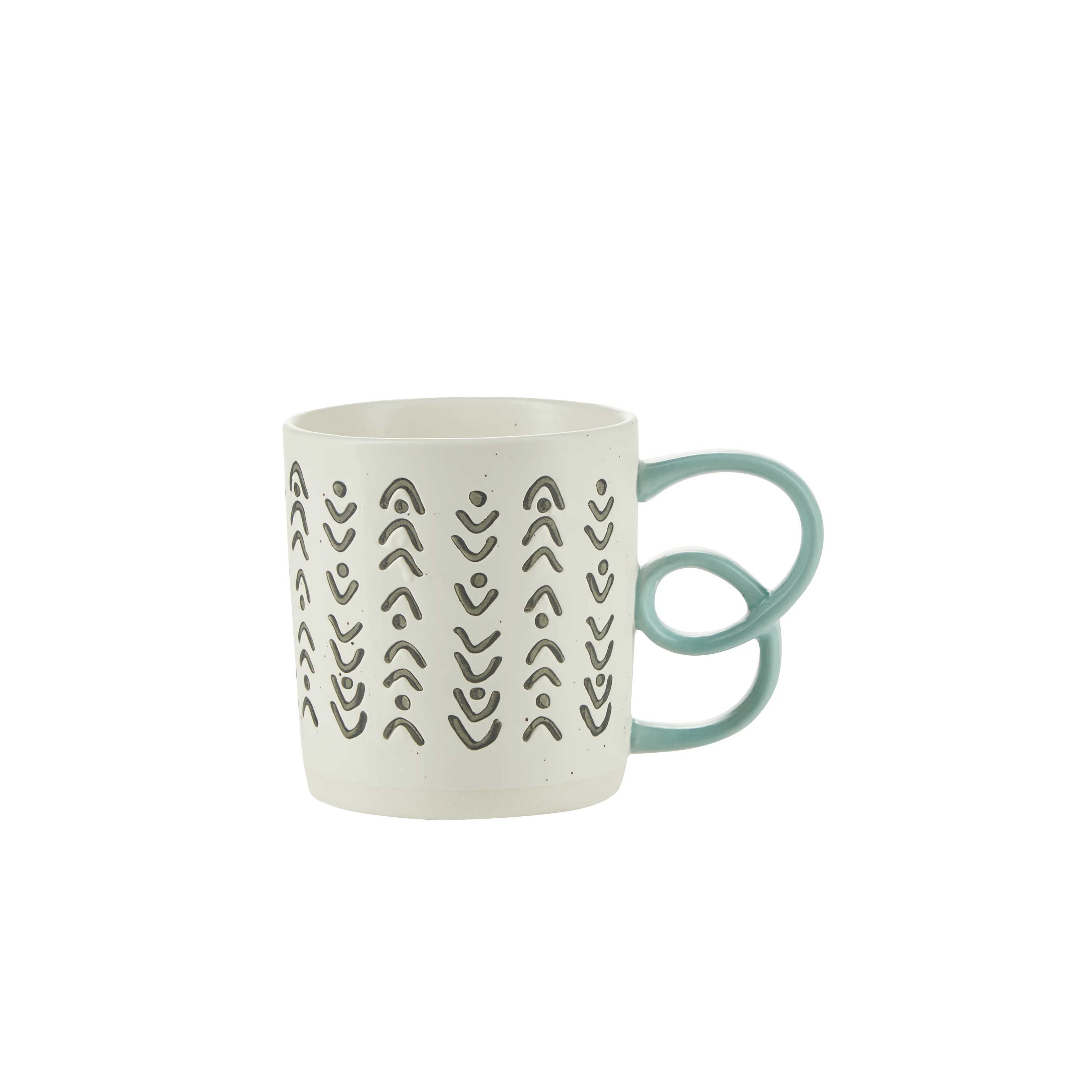 Bahne Interior  Artist Handmade kop, Multi - H9,5 cm.