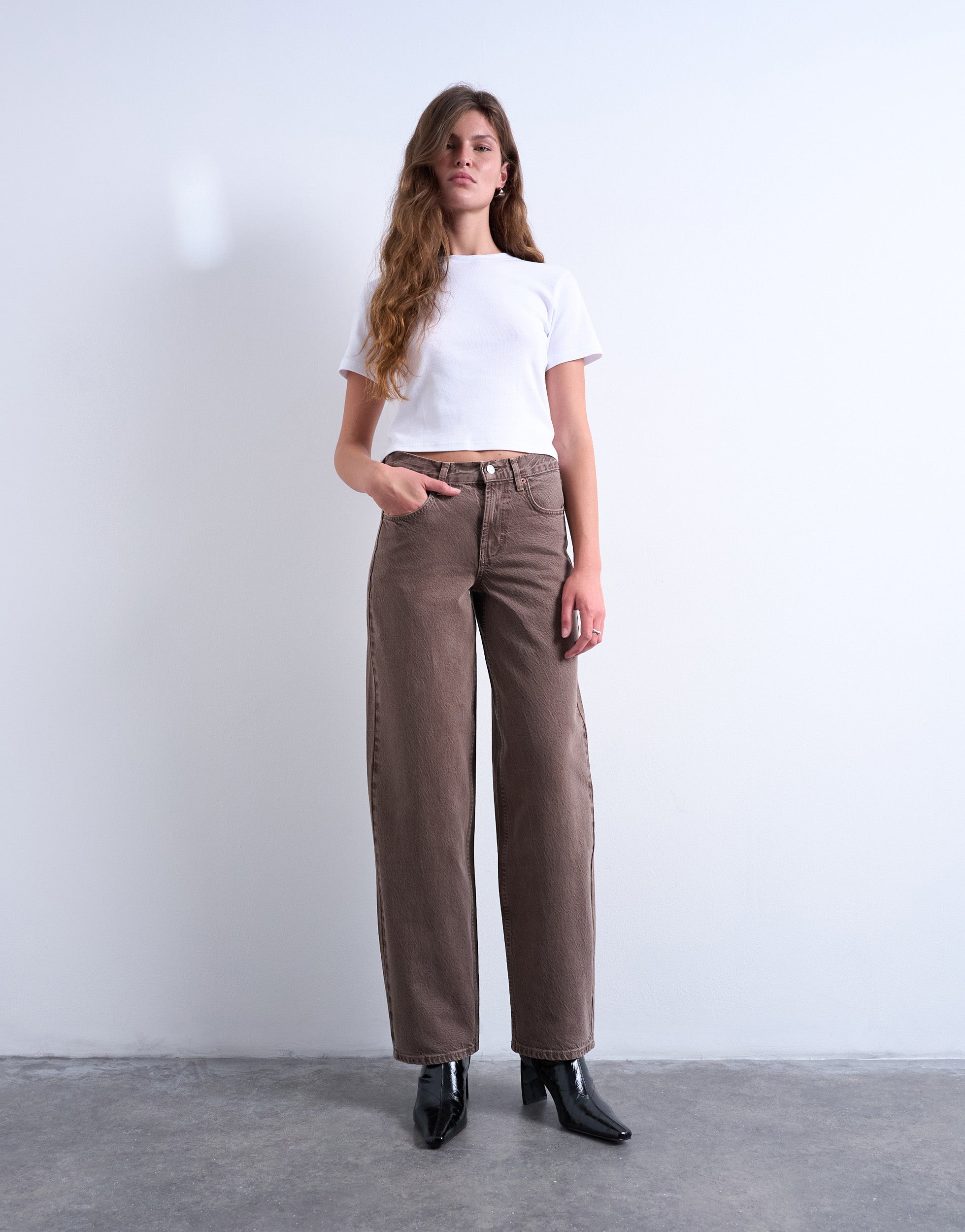 TSCINCH Low rise Wide leg fit Jeans