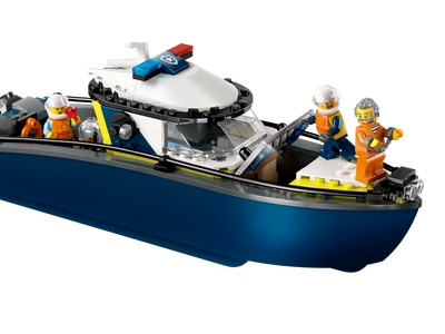 LEGO Achtervolging met politieboot (60456)