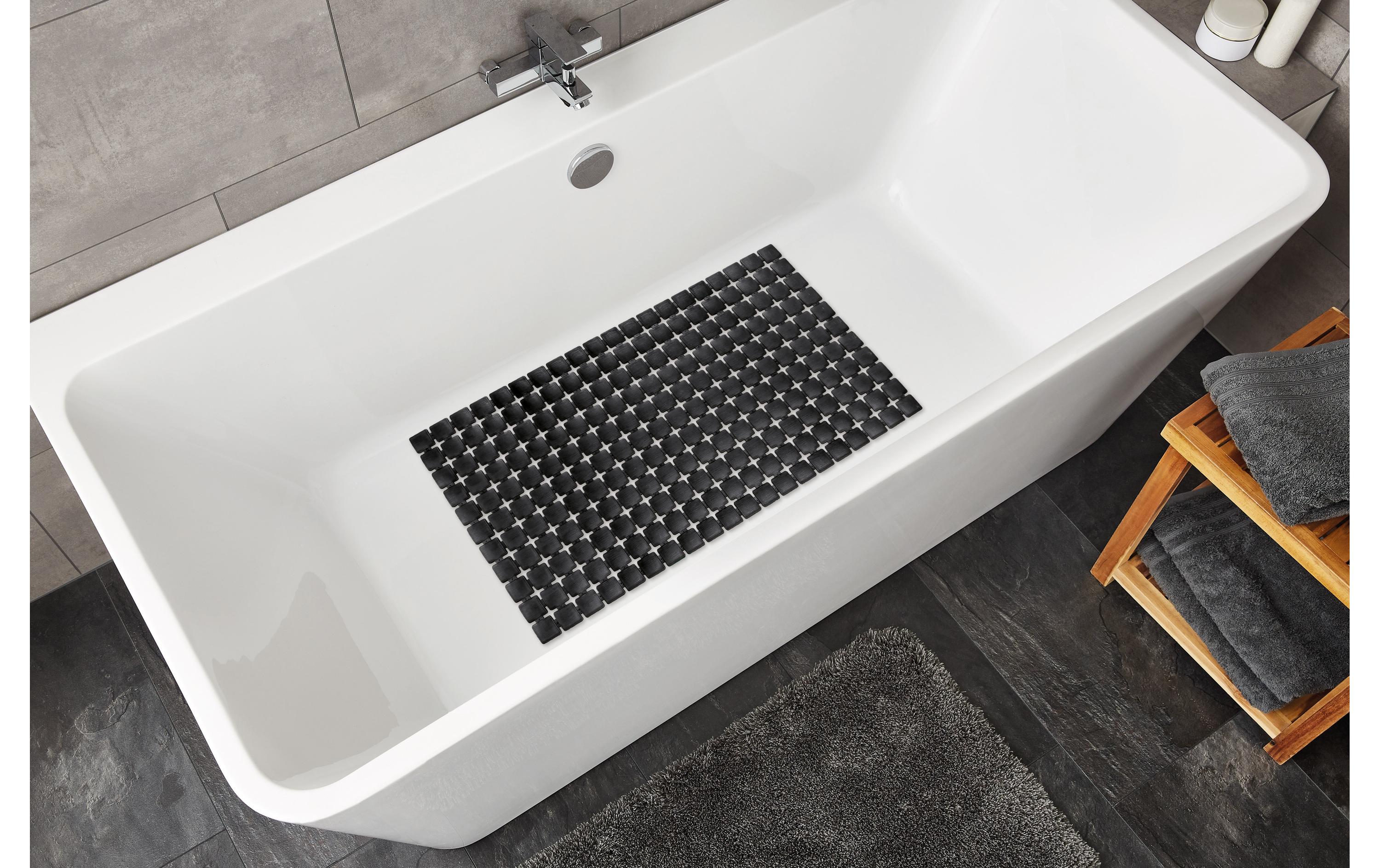 Badewanneneinlage Gatty 39 x 68 cm, SchwarzBadewanneneinlage